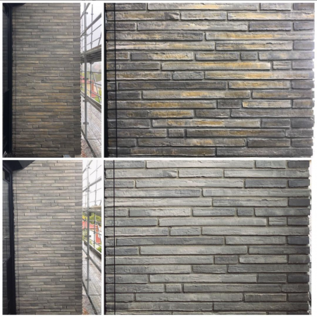 Treating hydrochloric acid stains 